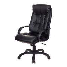 Кресло для руководителя Бюрократ CH-824B/L кожзам (Черный кожзам)
