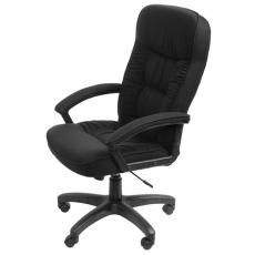 Кресло для руководителя Бюрократ T-9908AXSN ткань (Черная)