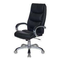 Кресло для руководителя Бюрократ CH-S840N кожзам (Черный кожзам)