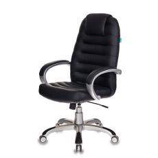 Кресло для руководителя Бюрократ T-9903S кожзам (Черный кожзам)