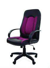 Офисное кресло Chairman 429 экопремиум (Черная/Бордо)