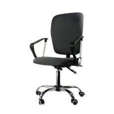 Офисное кресло Chairman 9801 хром (Черная)