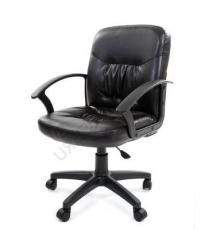 Офисное кресло Chairman 651 экокожа (Черная Матовая)