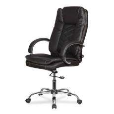 Кресло руководителя бизнес-класса BX-3295 College кожа PU (Черная экокожа)