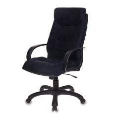Кресло для руководителя Бюрократ CH-824B/MF микрофибра (Черная)