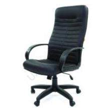 Офисное кресло Chairman 480 LT экокожа (Черная)