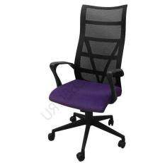 Кресло для персонала Топ ткань Galaxy (фиолетовая)