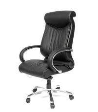 Офисное кресло Chairman 420 кожа (Черная)