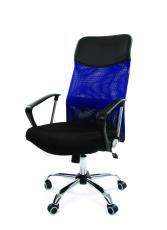 Офисное кресло Chairman 610 (Черная/Синяя)