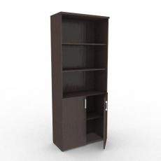 Шкаф для документов высокий 790x370x1960 2Ш.005.2 Style (Венге)