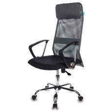 Кресло для руководителя Бюрократ KB-6SL сетка (Темно-серая)