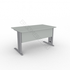 Стол письменный металлический каркас 1400x800x750 Swift (Серый)
