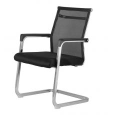 Кресло для посетителя RCH 801E (Черная/черная)