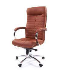 Офисное кресло Chairman 480 экокожа (Коричневая)
