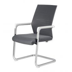 Кресло для посетителя RCH D819 Белый пластик