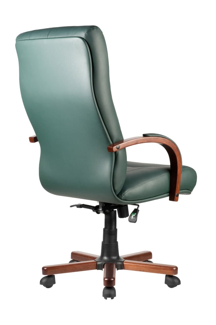 Кресло для руководителя  М 175 A Laguna Chester Зелённая кожа