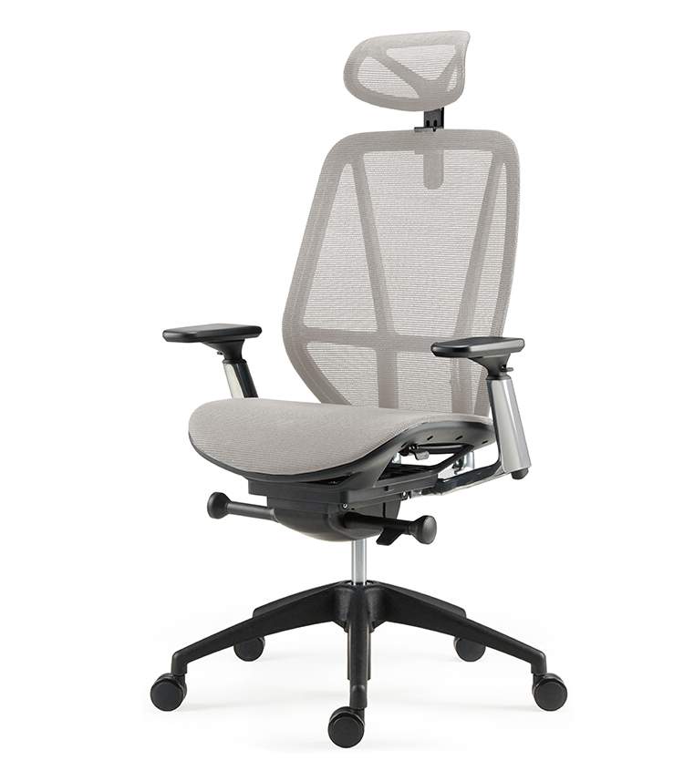 Кресло для руководителя Hup черный каркас ткань CW-HY