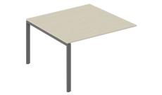 Удлинитель стола для переговоров 1200x1230x750 Trend Дуб Феррара/Серый