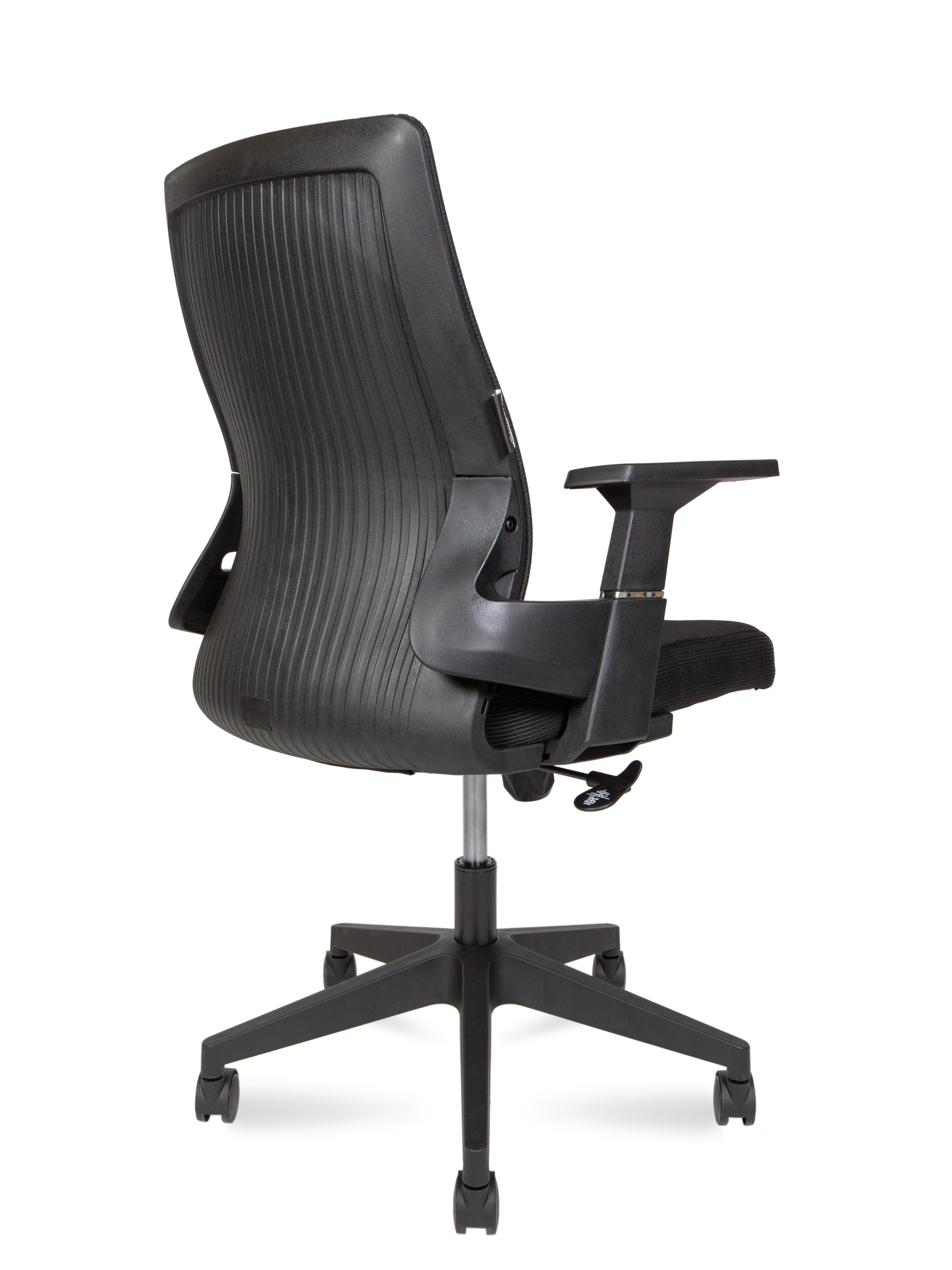 Кресло офисное Norden  / Terra LB / черный пластик / черная сетка / черная ткань