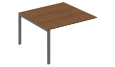 Удлинитель стола для переговоров 1200x1230x750 Trend Орех/Серый