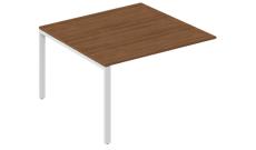 Удлинитель стола для переговоров 1200x1230x750 Trend Орех/Светло-Серый