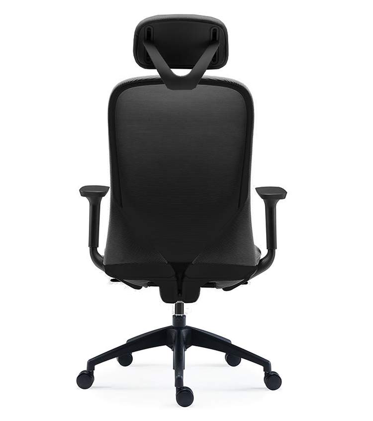 Кресло для руководителя Aveza черный каркас на черном пластике ткань CW/CP