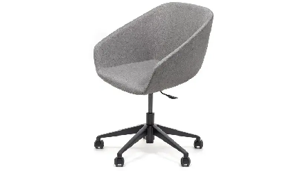 Кресло офисное 5 луч. ALMA WM 160/Войлок серый/Крестовина черн.