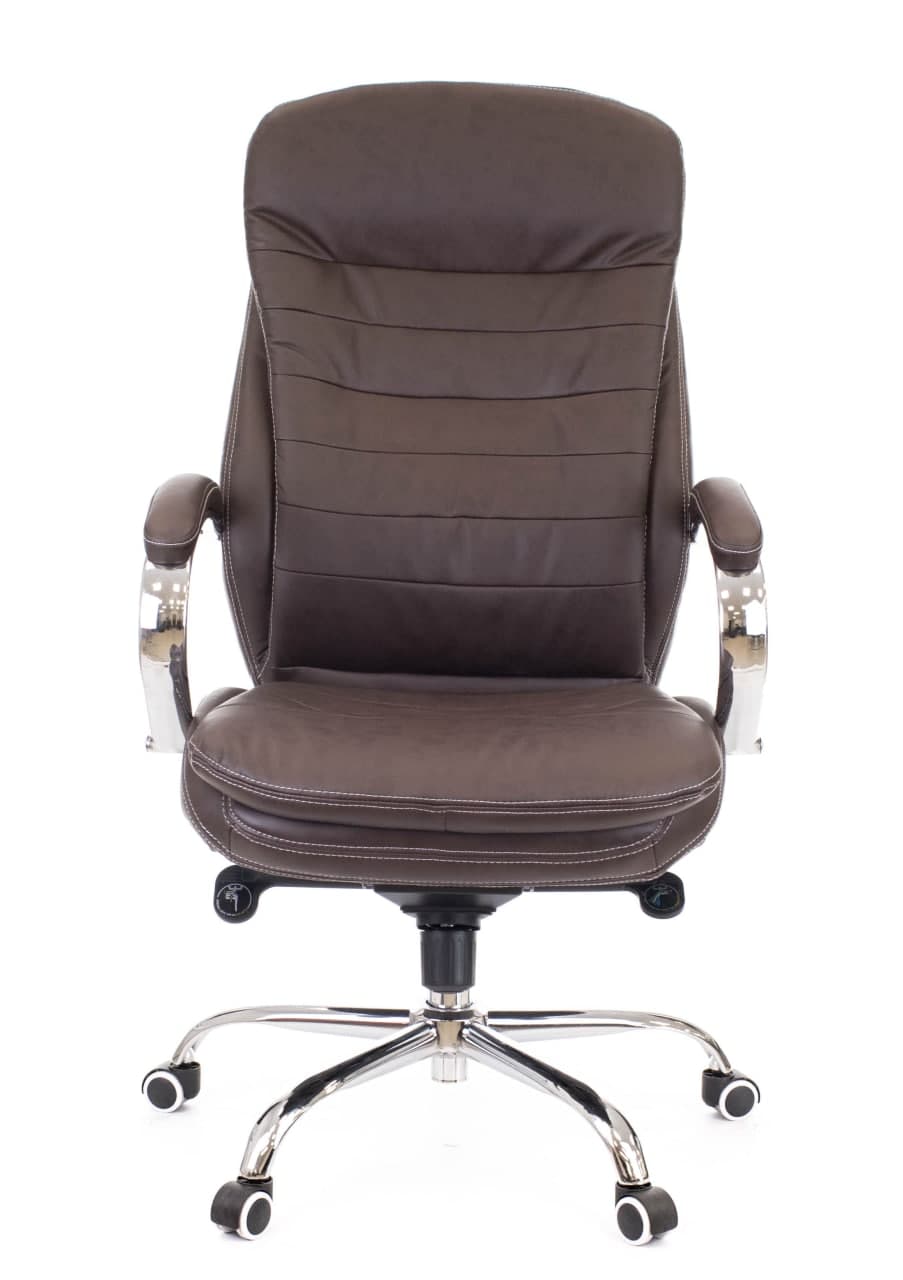 офисное кресло everprof valencia m натуральная кожа коричневый