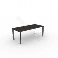 Стол 2000x900x770 FE200 цвет каркаса черный Fermo Metal