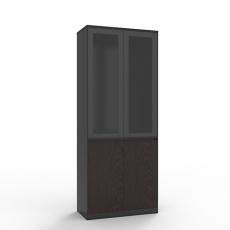 Шкаф высокий со стеклянными дверьми 804х400х2000 E90A.804 Universal Cabinet