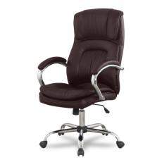 Кресло руководителя бизнес-класса BX-3001-1 College кожа PU (Коричневая экокожа)