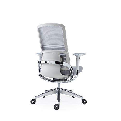 Кресло для руководителя каркас белый Hip сетка