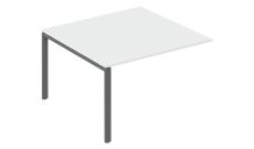 Удлинитель стола для переговоров 1200x1230x750 Trend Серый/Белый