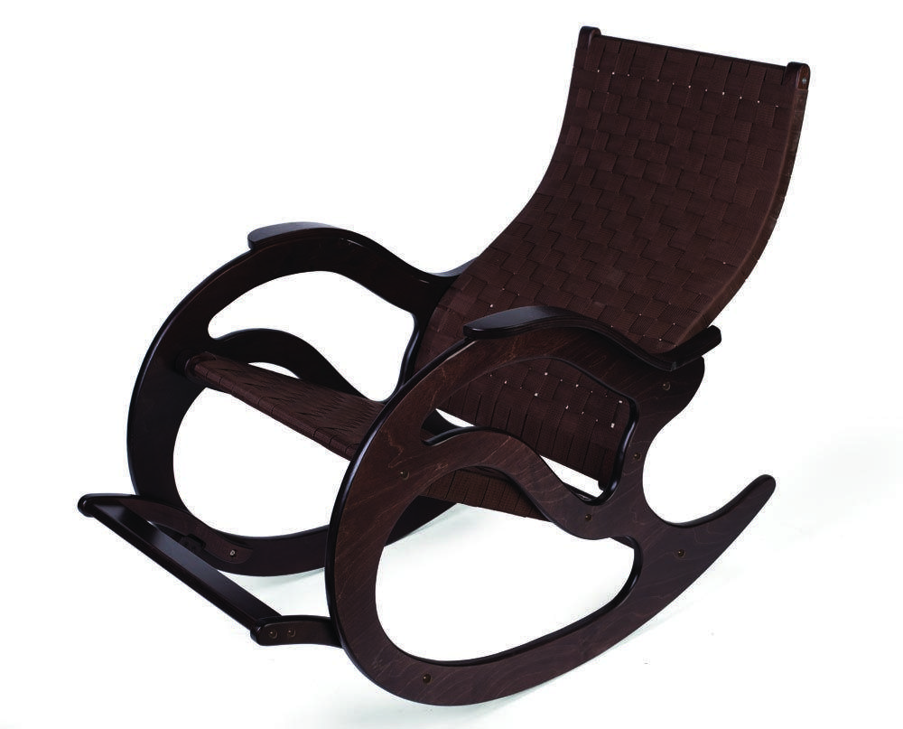 Кресло-качалка Тенария 2 темно-коричневый