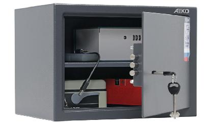 Мебельный сейф AIKO T-250 KL Графит