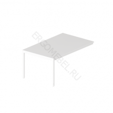 Бенч-системы для столов,конечный модуль 1600х1000х750 6МПК.004 каркас белый AVANCE